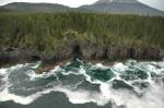 Sitka Sound coastline.