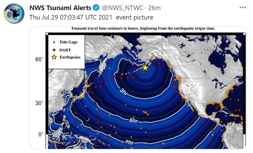 Tsunami Advisory Cancelled Following Chignik Quake - KCAW